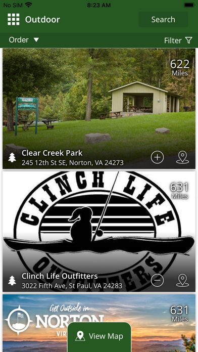 Explore Norton VA iPhone screenshot 2 - Travel app