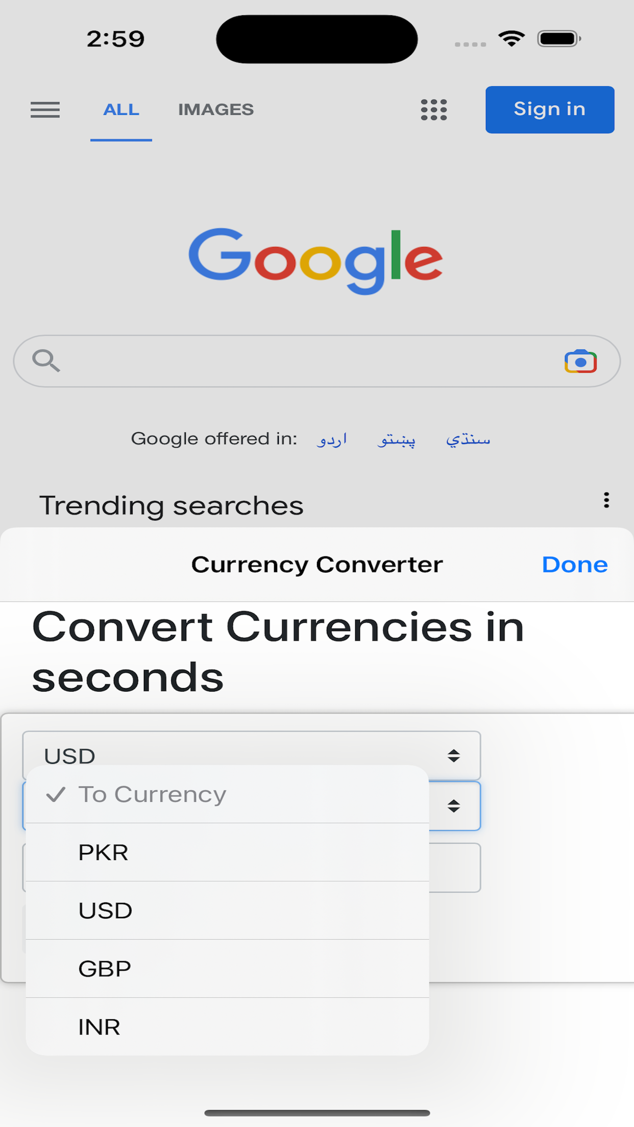 Currency Converter Ext