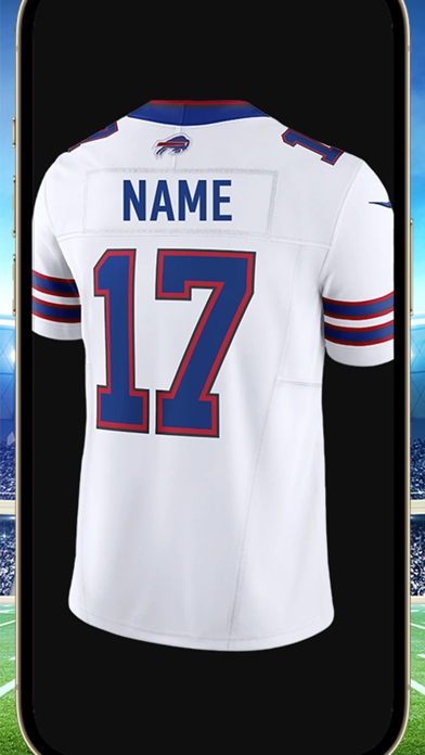 Make Your NFL Football Jersey Screenshot