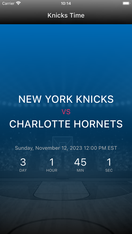Knicks Time - 1.3.95 - (iOS)