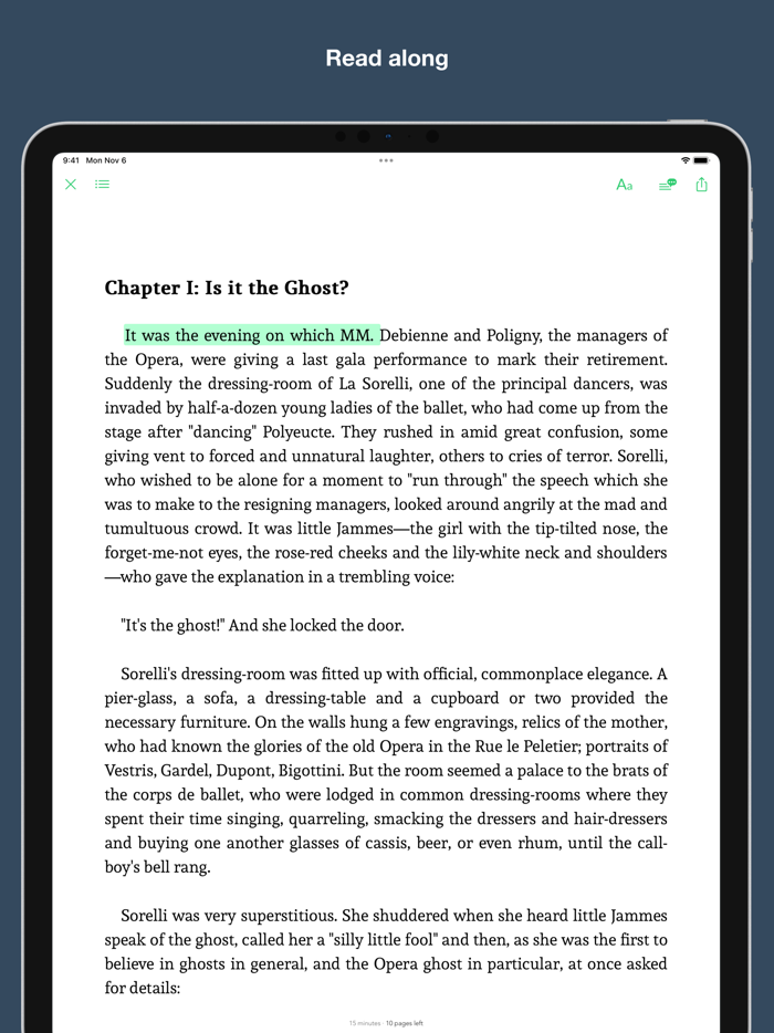 Horror and supernatural stories