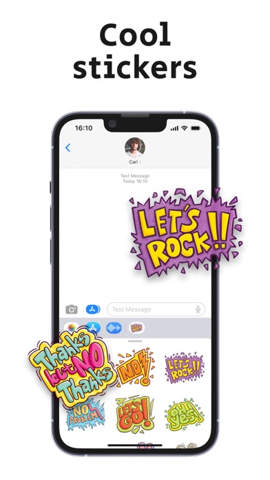 grafitti stickers Screenshot