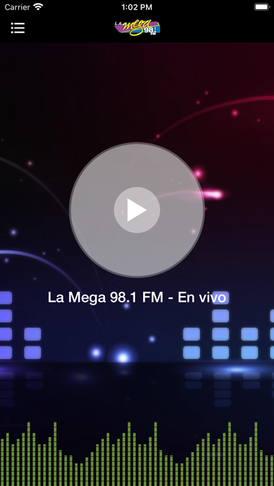 LA MEGA 98.1 F.M. Screenshot