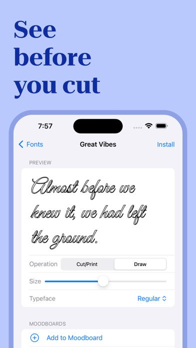 Crafti: Cricut Designs & Fonts Screenshot