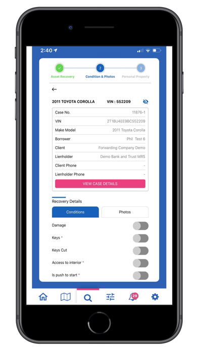 RCM - RecoveryConnect Mobile Screenshot