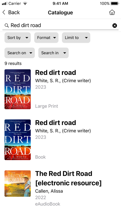 Scenic Rim Libraries Screenshot