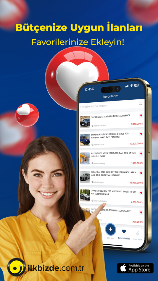 #5. İlkbizde (iOS) 由: ILKBIZDE E-TICARET GAYRIMENKUL VE OTOMOTIV HIZMETLERI SANAYI TICARET LIMITED SIRKETI
