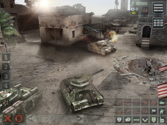 Screenshot #4 pour US Conflict — Tank Battles