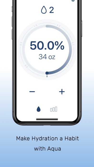 Aqua: Water Tracker Screenshot