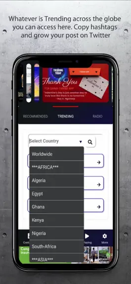 Game screenshot Twend App (Trendings & Radios) apk