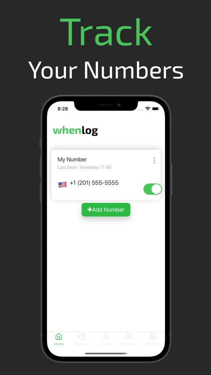 WhenLog - Online Tracker