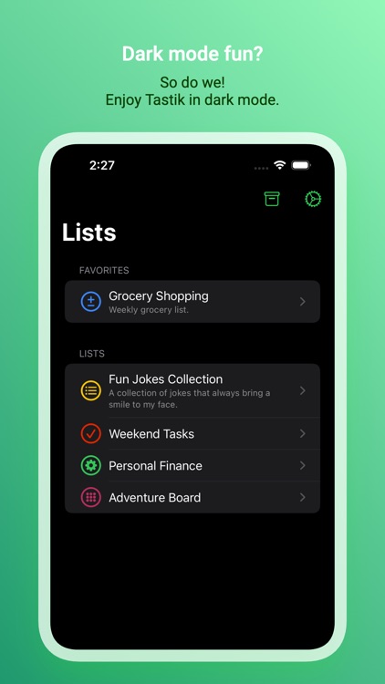 Tastik: Tasks and Lists screenshot-8