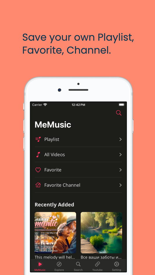 #1. MeMusic - Stream Music, Video (iOS) By: Trong Le