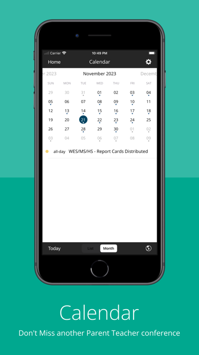 Wilson Central School District Screenshot