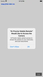 ai-proctor mobile remote iphone screenshot 2