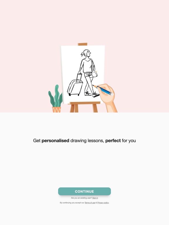 How to Draw Cartoons App iPad screenshot 7 - Lifestyle app