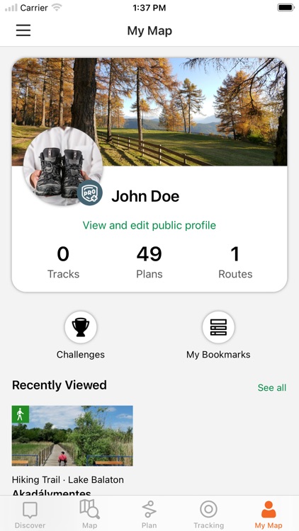 Természetjáró, a túratervező screenshot-4