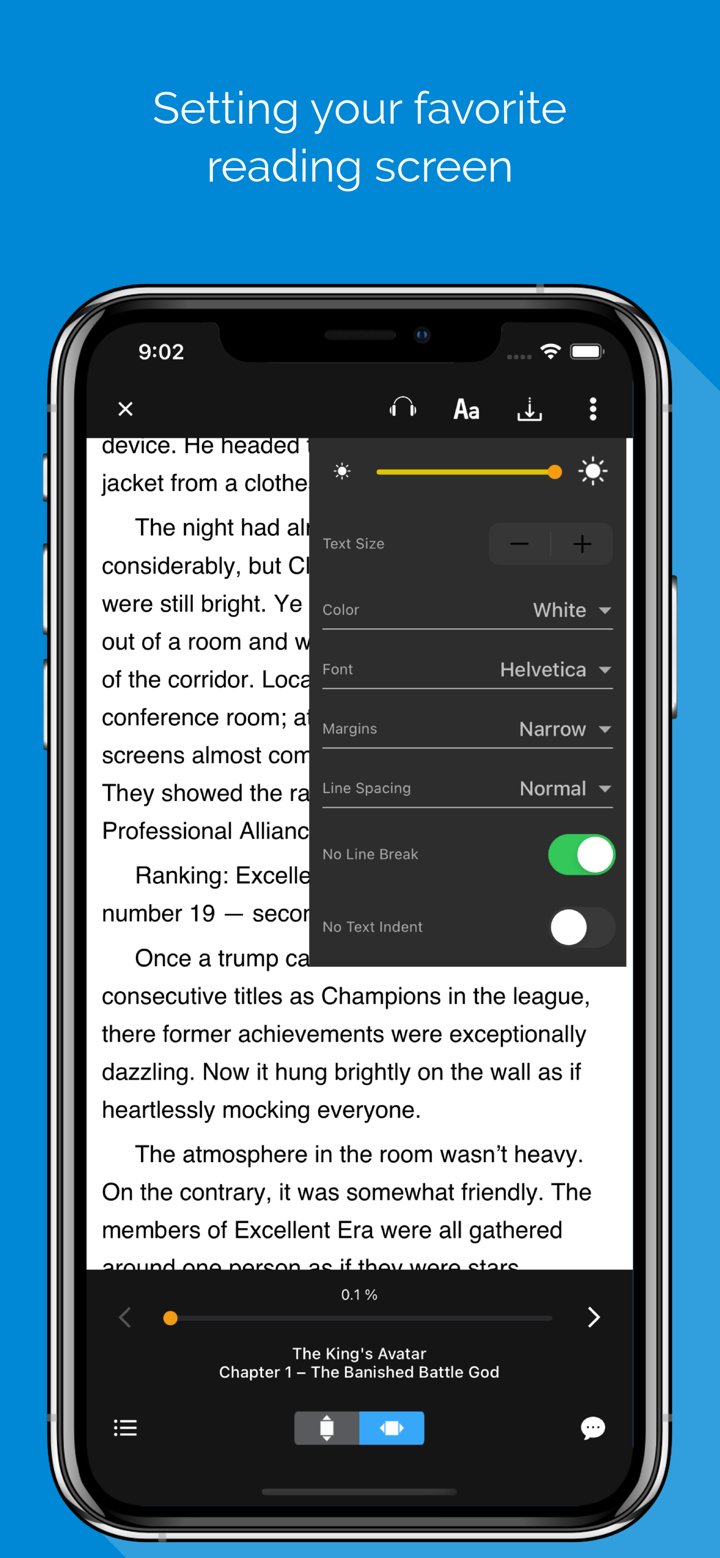 NovelReader - World of Novels screenshot 2