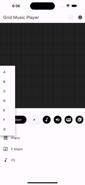 ‎Grid Music Player Screenshot
