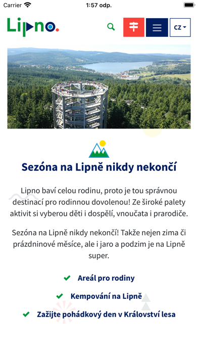 Lipno.info Screenshot