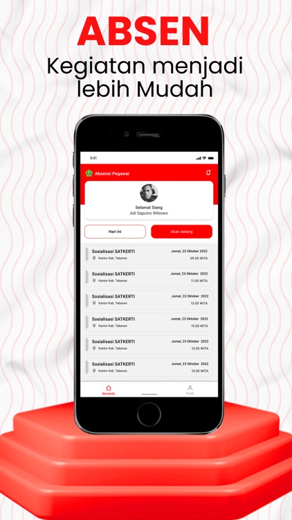 Absensi Kegiatan Tabanan