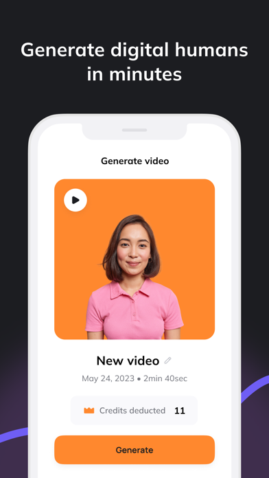 D-ID: AI Video Generator Screenshot