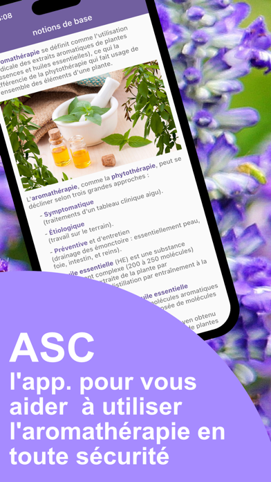 Screenshot #1 pour Aroma Synergie Checker