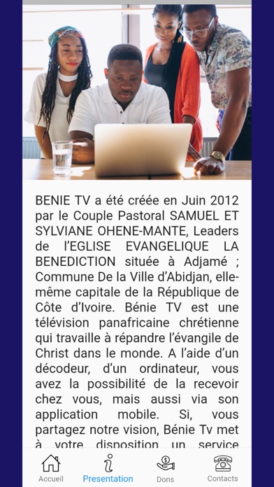 Bénie TV Screenshot