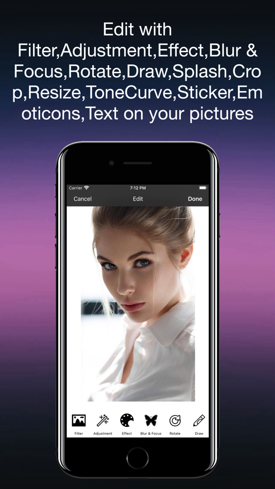 Edit Photo use Filter & Effect - 3.1 - (iOS)