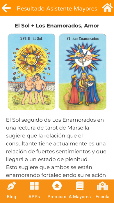 Curso de Tarot Mariló Casals Screenshot