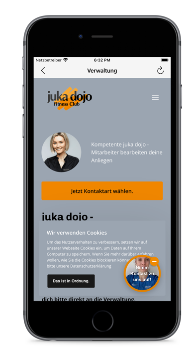 Juka Dojo Fitnessclub Screenshot