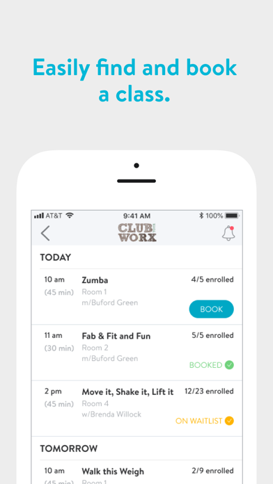 ClubWorx Trainer Screenshot