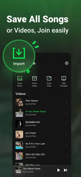 Game screenshot Music Player& Videos- Protube apk