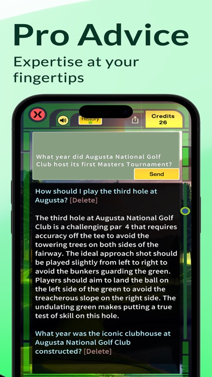 Golf Caddie - Ask a Sports Pro screenshot-3