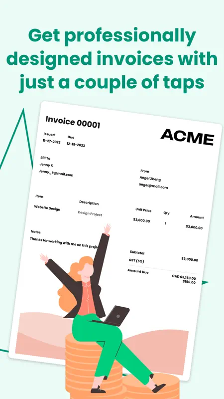 TrulySmall Business Invoices screenshot 7 of 9