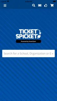 ticket spicket iphone screenshot 1
