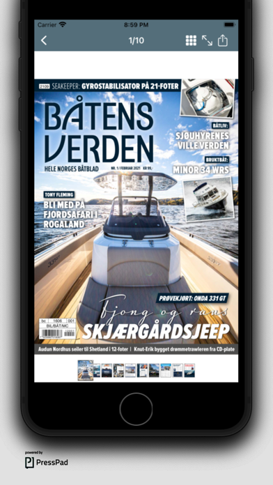 Screenshot #3 pour Båtens Verden Tidsskrift