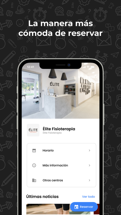 Élite Fisioterapia Screenshot