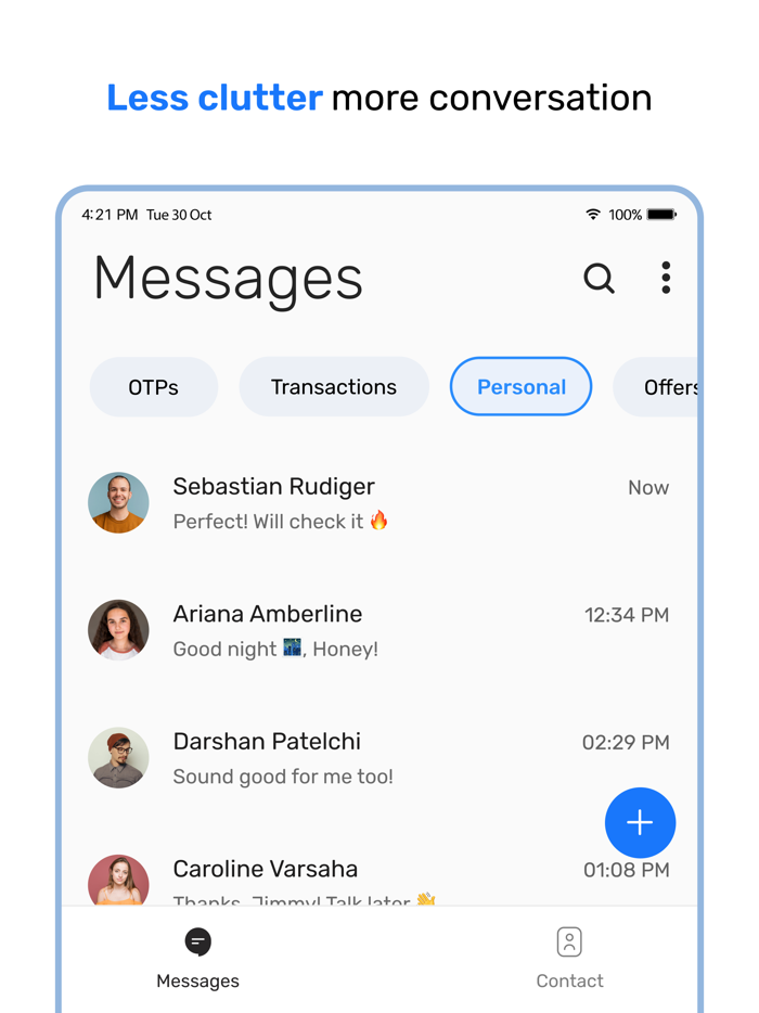 Messenger for Messages