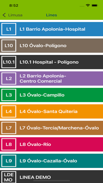 Screenshot #2 pour Limusa Bus