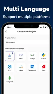 code runner - compile ide code iphone resimleri 2