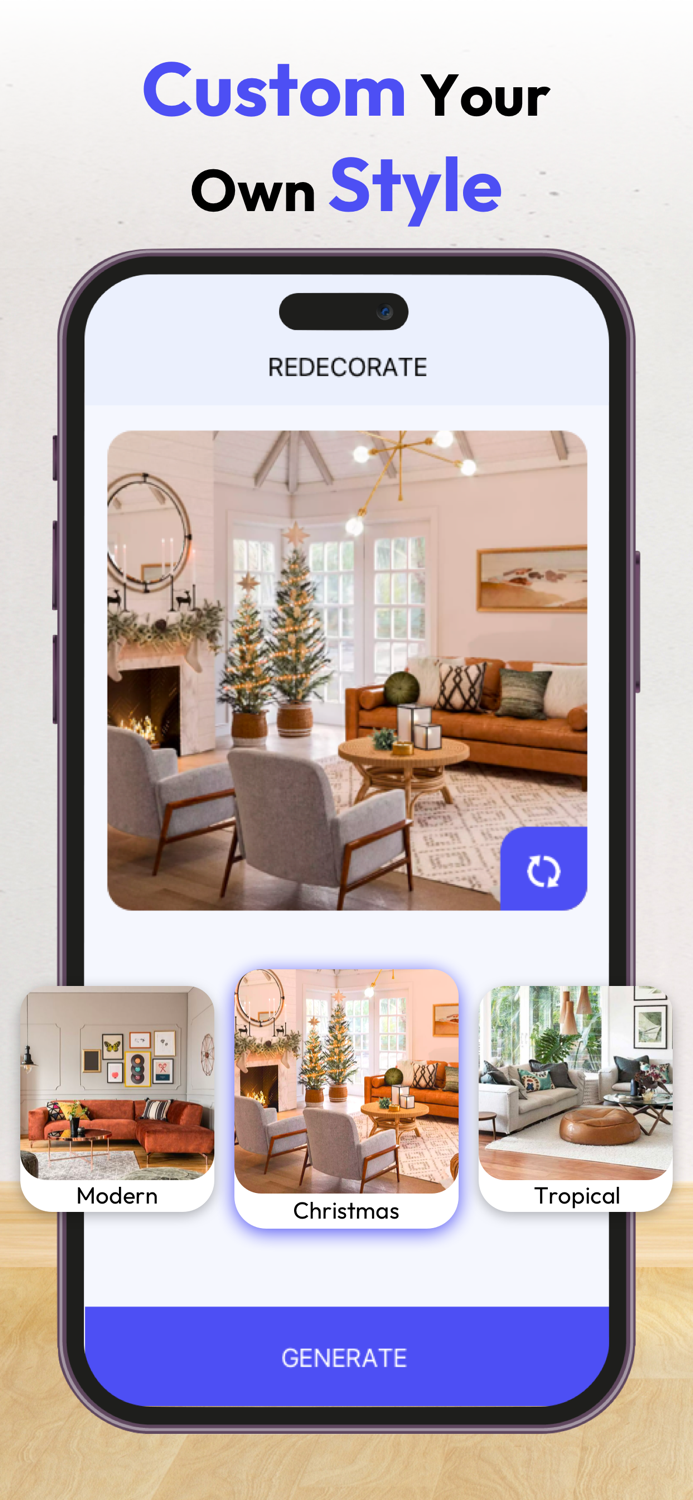 Interior AI Room Home Design