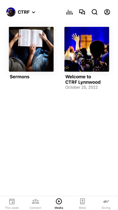 Christ the Rock Fellowship Screenshot