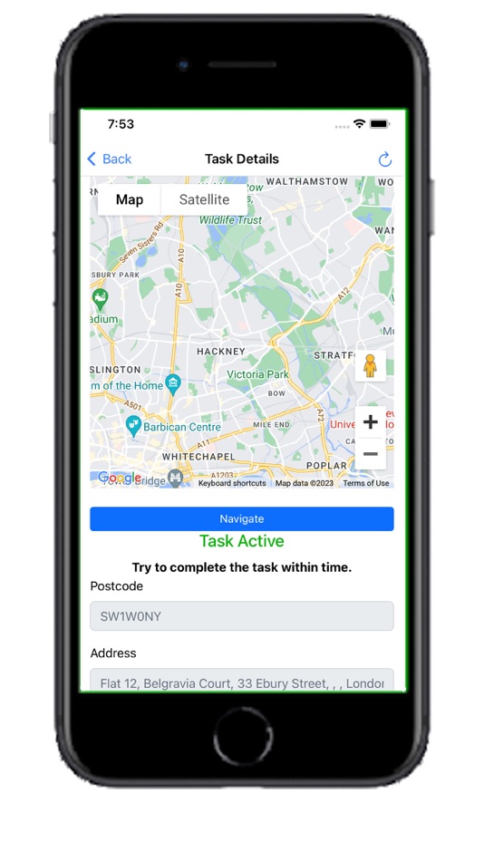 #3. Driver App View (iOS) 由: LAUNDRY LITE LIMITED