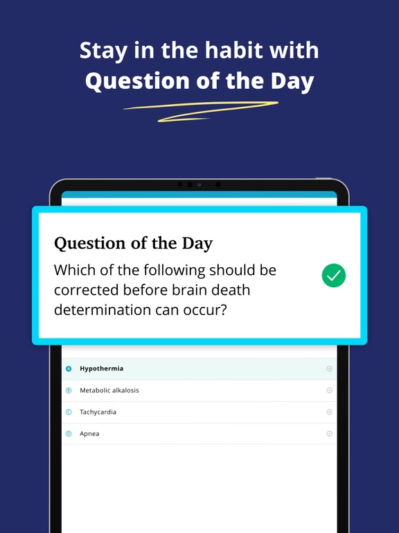 TCRN Trauma Nurse Exam Prep iPad screenshot 4 - Education app