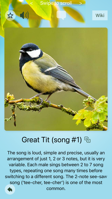 Chirp! Bird Songs UK & Europe Screenshot