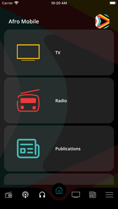 Afro Mobile Screenshot