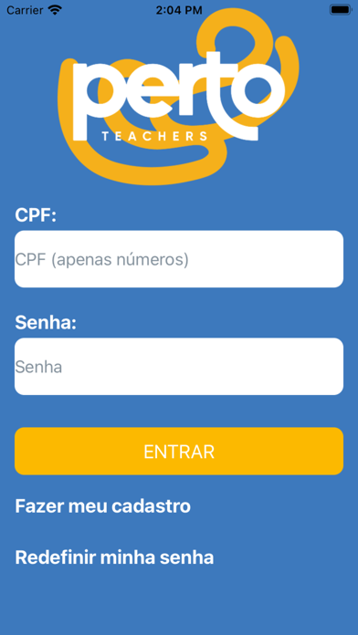 Perto Teachers Screenshot