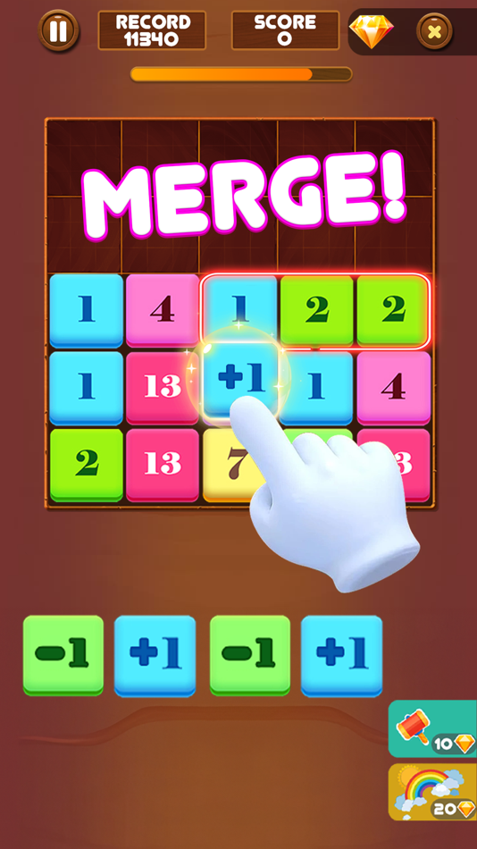 #4. Block Puzzle : Merge Mania (iOS) 由: Mahesh Pandya