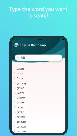Game screenshot Engspa Dictionary apk